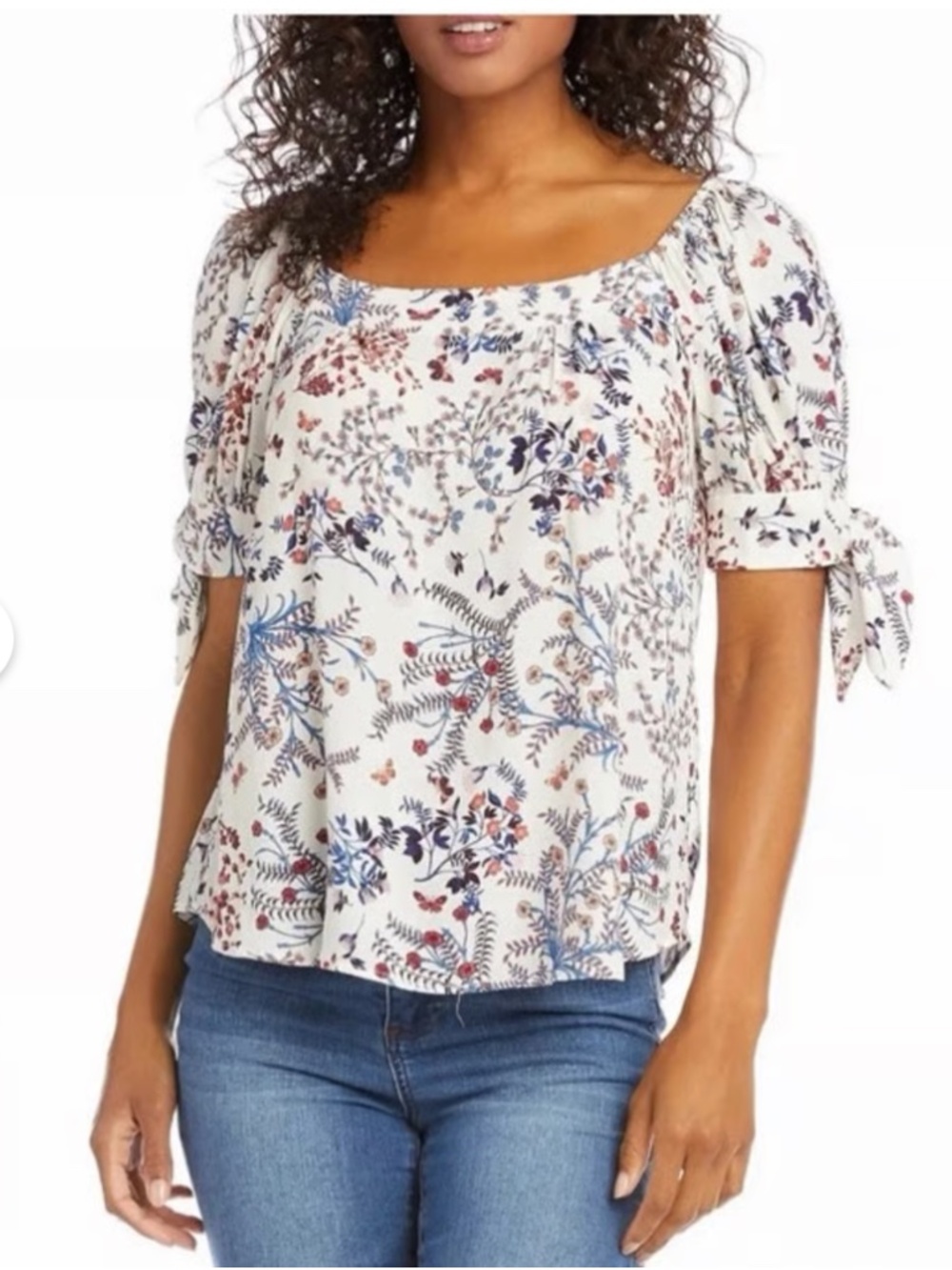 Karen Kane Corrine Contrast Square Top